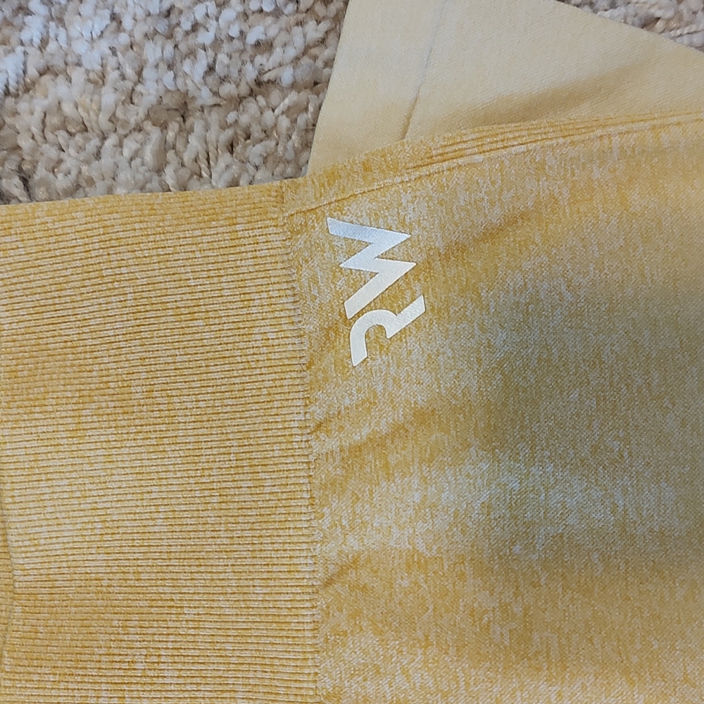 Rapid Wear OMBRE SEAMLESS SHORTS - LEMON